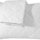 Waterproof Quilted Pillow Protectors Standard Ultra Soft Thick Pair 20x26 Inches Brushed Ultra Plush White Zippered Set of 2 Size Encasement