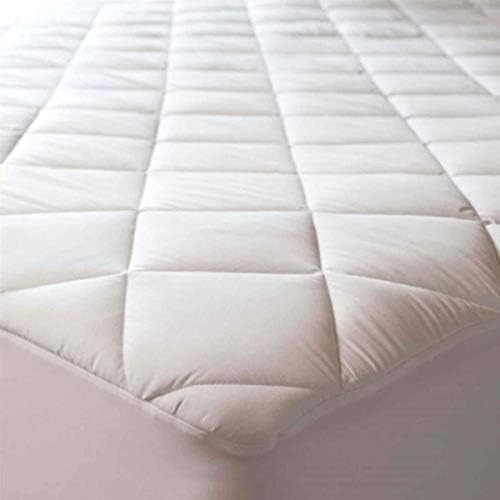 Niagara Cotton Mattress Pad Queen 60x80 - Non Noisy Cooling Breathable Ultra Plush Absorbent Protector Extra Deep Fits 20 Inches Deep Mattress
