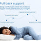 Niagara Mattress Topper Twin - Cooling Breathable Pillow Top Mattress Pad for Back Pain Relief - Deep Pocket Topper Fits 8-20 Inches Mattress