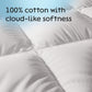 Niagara Cotton Mattress Pad Full 54x75 - Non Noisy Cooling Breathable Ultra Plush Absorbent Protector Extra Deep Fits 20 Inches Deep Mattress