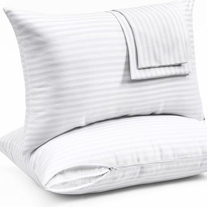 Ultra Soft Pillow Protectors with Zipper