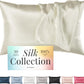 champagne silk pillow case