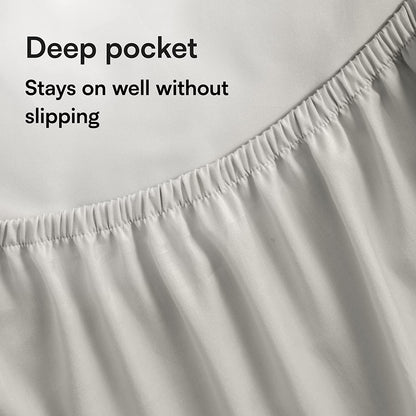mattress topper protector has deep pocket